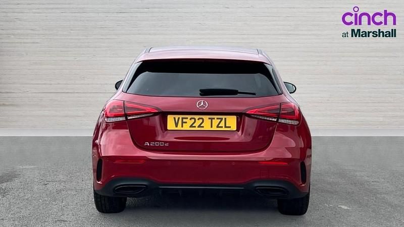 Used Mercedes A200 Executive 150 HP (110 kW) 2022 Red Hatchback