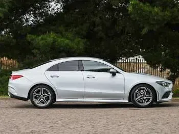 Used Mercedes CLA200 AMG line 163 HP (119 kW) 2020 Silver Coupe