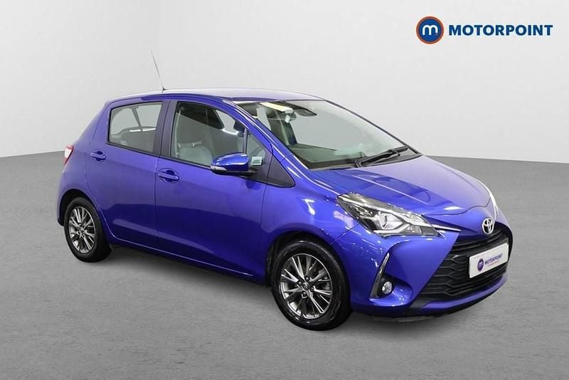 Blue Used 2019 Toyota Yaris Hatchback | £13,949 (Fair price) - Image 1/4