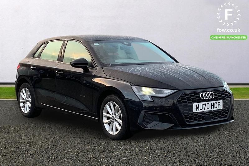 Black Used 2020 Audi A3 Comfort Hatchback | £14,799 (Fair price) - Image 1/3