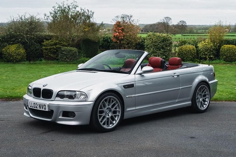 Begagnad BMW M3 Cabriolet 2002 Silver Cab