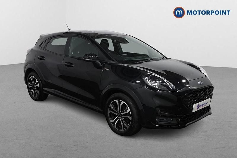 Black Used 2023 Ford Puma Gen-E ST-Line Hatchback | £15,499 (Good price) - Image 1/4