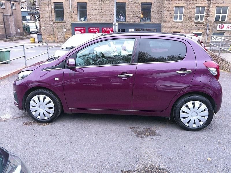 Used Peugeot 108 Allure 82 HP (60 kW) 2014 Mauve/purple Hatchback
