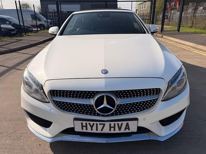 Used Mercedes C250 AMG Line Premium Plus 2017 White Cabriolet