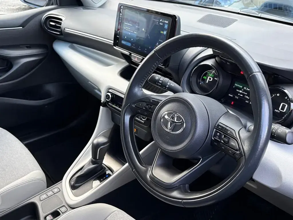 Used Toyota Yaris Hybrid 2022 Grey Hatchback