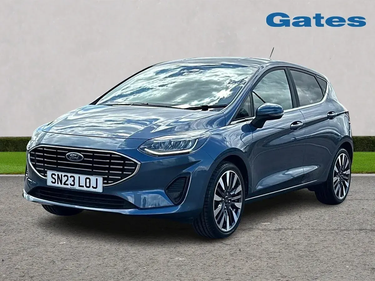 Used Ford Fiesta Titanium X 100 HP (73 kW) 2023 Blue Hatchback