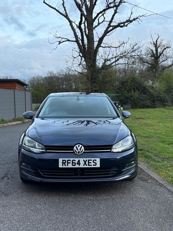 Used VW Golf VII S 2014 Blue Hatchback