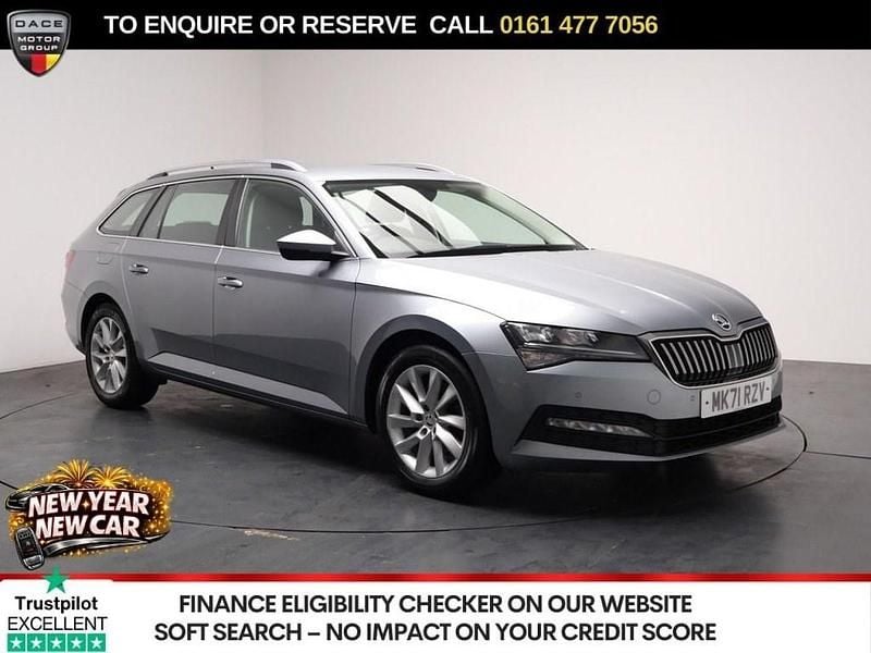 Grey Used 2021 Skoda Superb SE Estate | £15,670 (Fair price) - Image 1/3