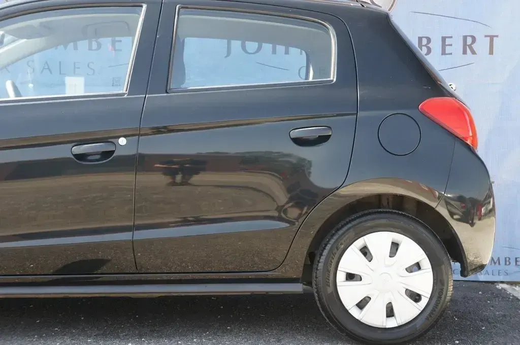 Used Mitsubishi Mirage 71 HP (52 kW) 2014 Black Hatchback