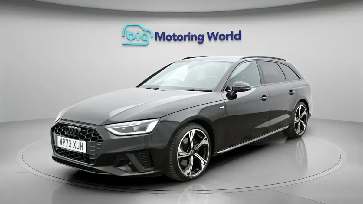 Used Audi A4 Black Edition 150 HP (110 kW) 2023 Black Estate