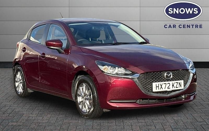 Red Used 2023 Mazda 2 Hatchback | £11,999 (Good price) - Image 1/4