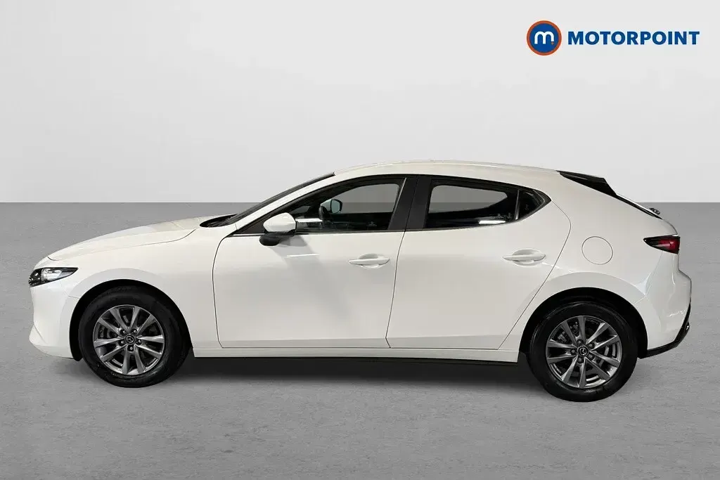 Used Mazda 3 Center-Line 2025 White Hatchback