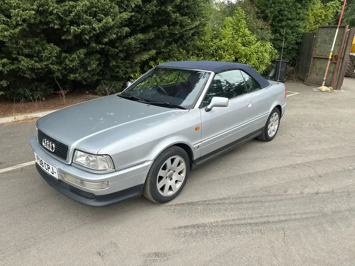 Used Audi Cabriolet 150 HP (110 kW) 1997 Silver Cabriolet