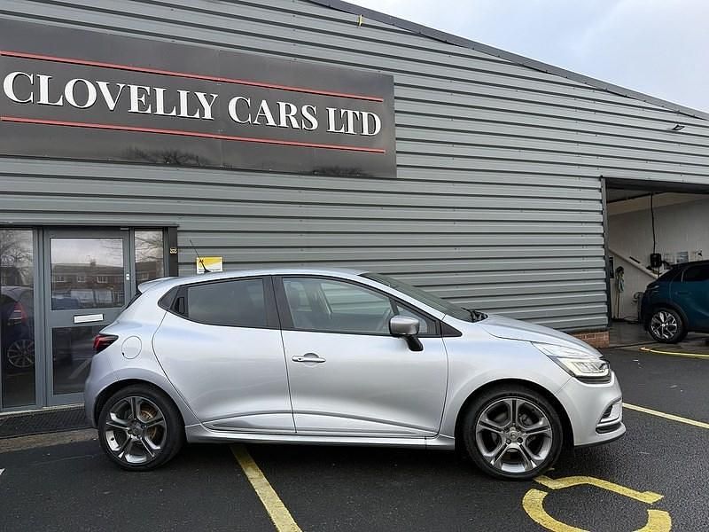 Used Renault Clio IV GT-Line 90 HP (66 kW) 2018 Silver Hatchback