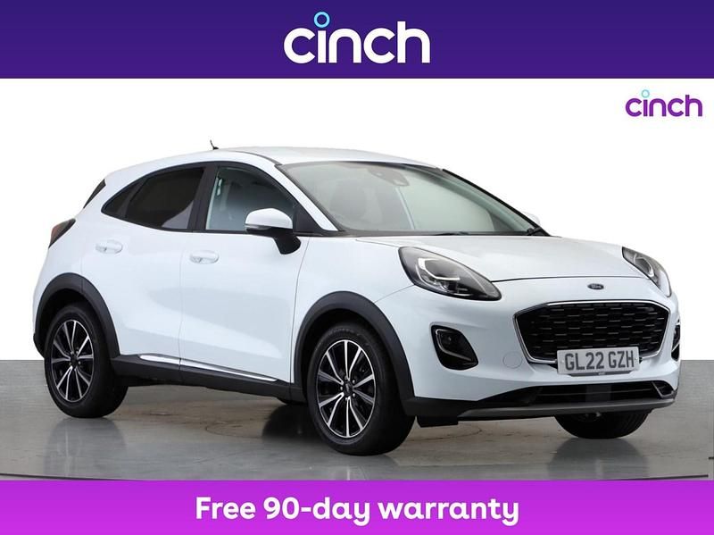 White Used 2022 Ford Puma Titanium SUV | £14,299 (Good price) - Image 1/3