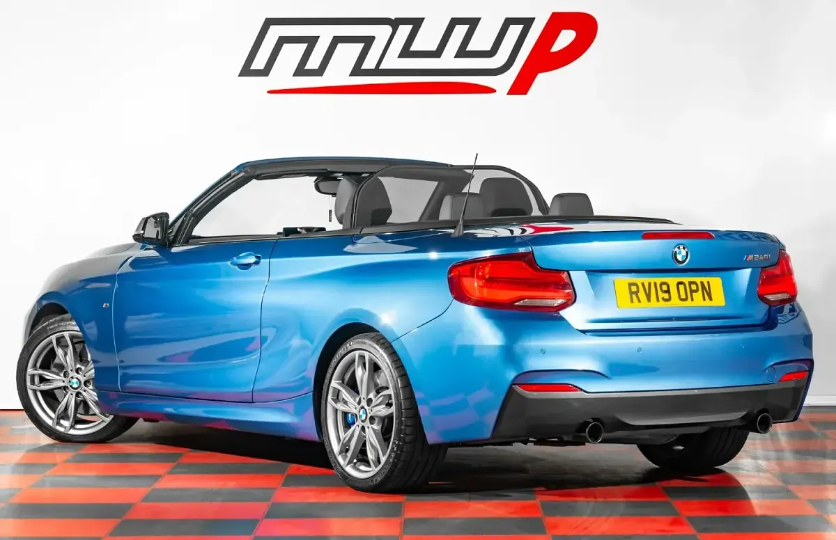 Used BMW M240 M Sport 2019 Blue Cabriolet