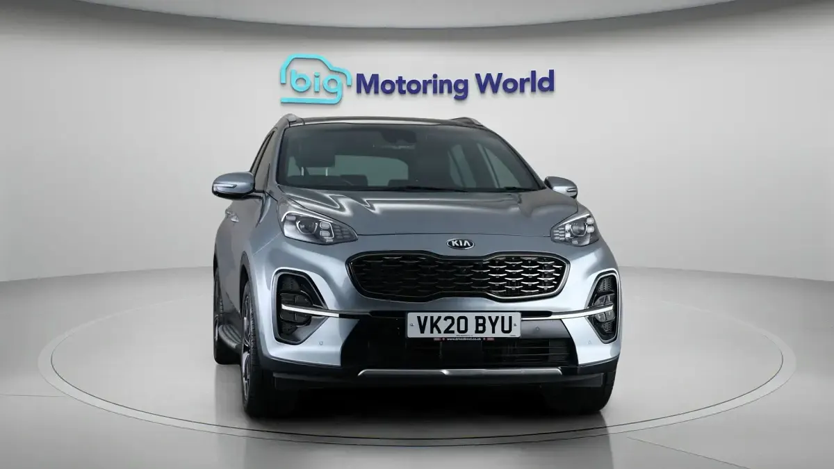 Used Kia Sportage GT-Line S 177 HP (130 kW) 2020 Silver SUV