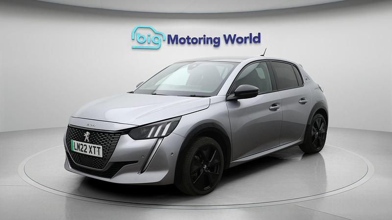 Used Peugeot e-208 Premium 100 kW (136 HP) 2022 Grey Hatchback