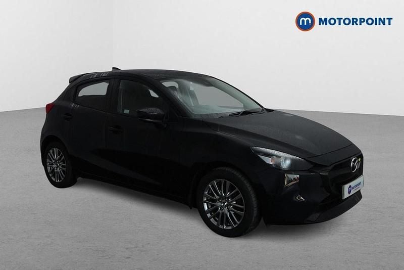 Black Used 2023 Mazda 2 Exclusive-Line Hatchback | £14,249 (Good price) - Image 1/4