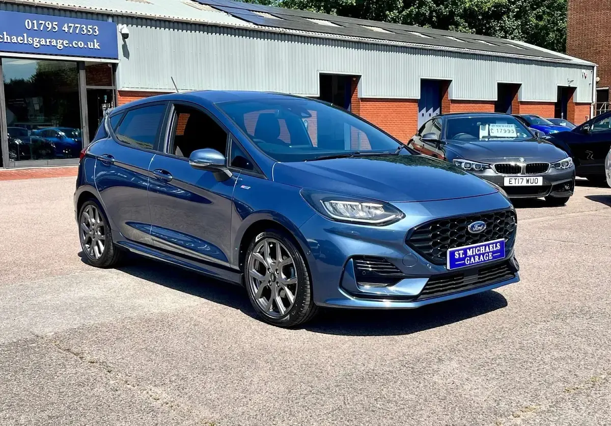 Used Ford Fiesta ST-Line 2023 Blue Hatchback