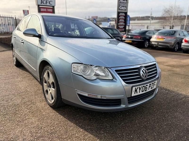 Used VW Passat SEL 2006 Blue Sedan