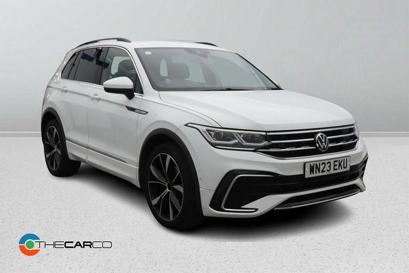 Used VW Tiguan R-line 150 HP (110 kW) 2023 White SUV