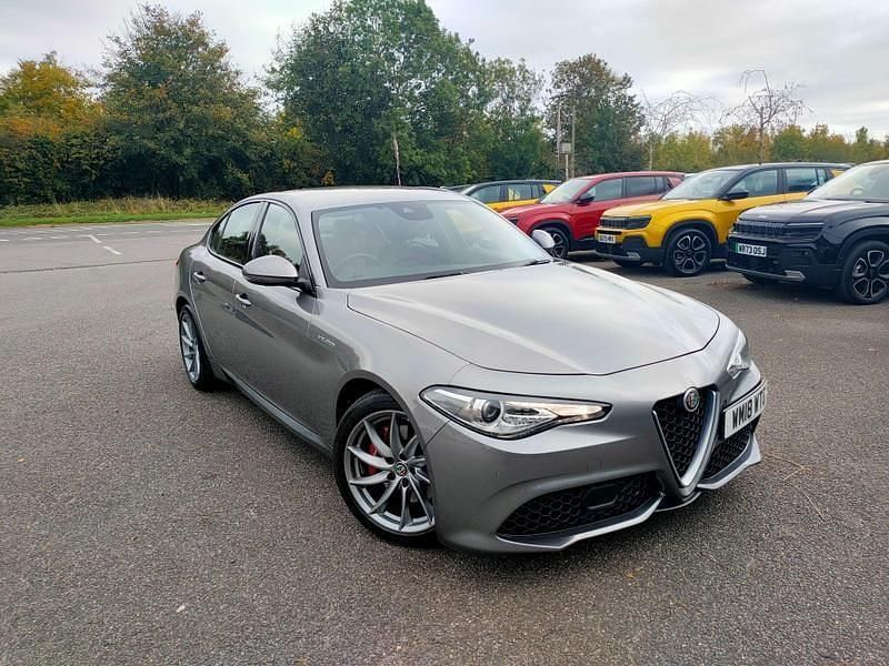 Grey Used 2018 Alfa Romeo Giulia Veloce Sedan | £18,595 (Fair price) - Image 1/4