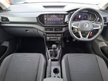 Used VW T-Cross Edition 115 HP (84 kW) 2019 White SUV