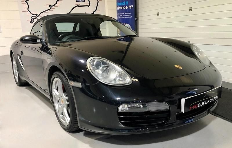Used Porsche Boxster 280 HP (205 kW) 2005 Black Cabriolet