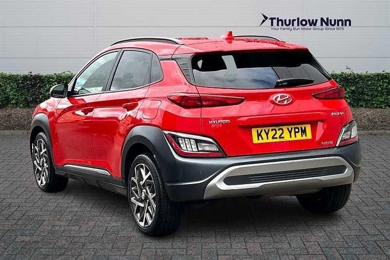 Used Hyundai Kona Premium 141 HP (103 kW) 2022 Red SUV
