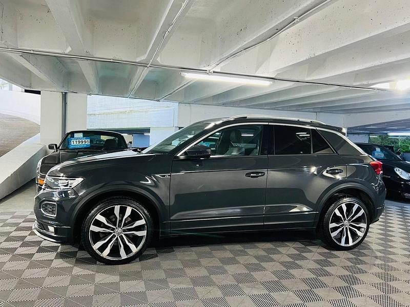 Used VW T-Roc R-line 150 HP (110 kW) 2018 Grey SUV