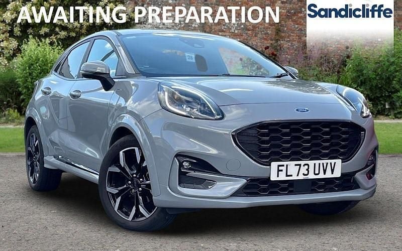 Grey Used 2023 Ford Puma Gen-E ST-Line X Hatchback | £19,321 (Fair price) - Image 1/4