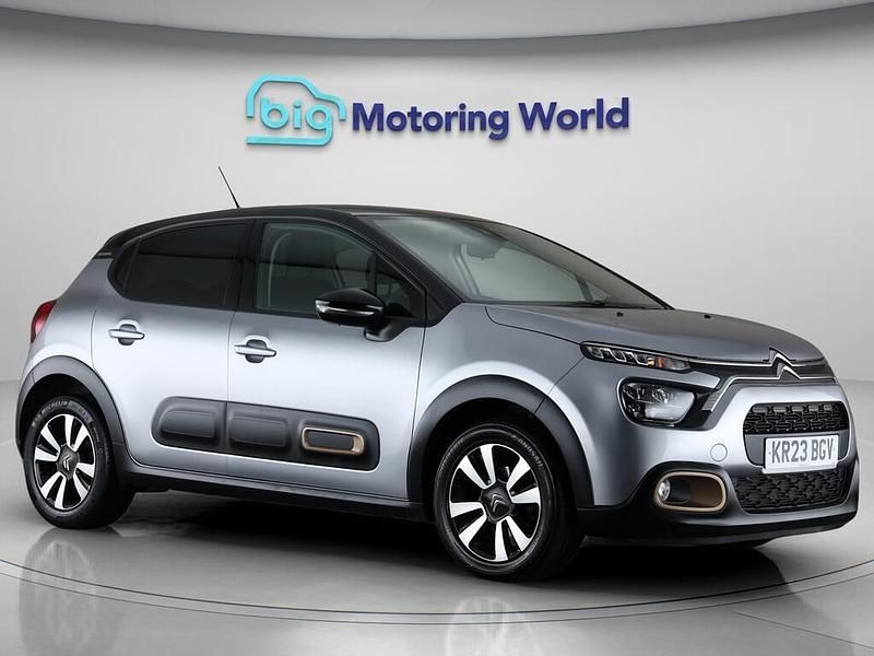 Grey Used 2023 Citroën C3 PureTech Hatchback | £9,200 (Good price) - Image 1/4