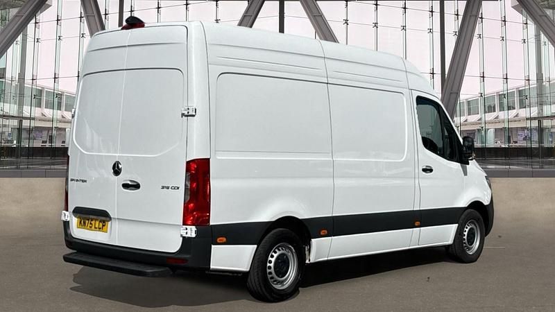 Begagnad Mercedes Sprinter 150 HK (110 kW) 2025 Vit Van