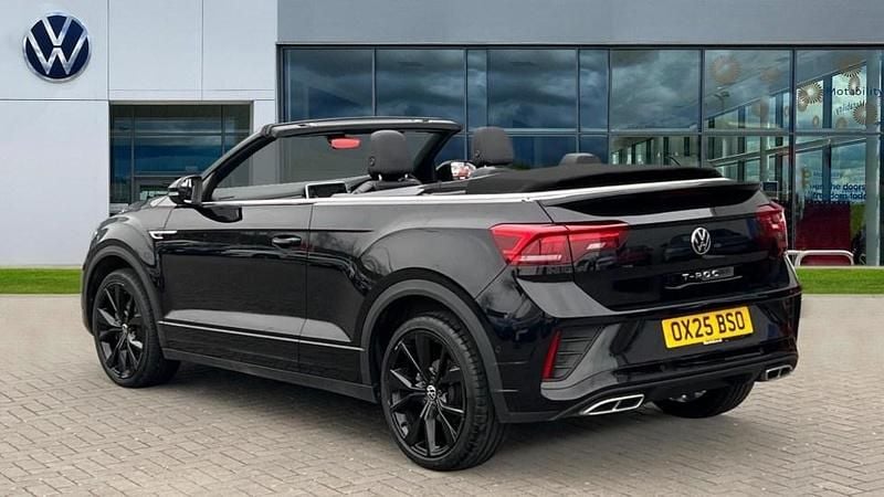 Used VW T-Roc Cabriolet R-line 147 HP (108 kW) 2025 Black Cabriolet