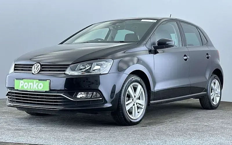 Used VW Polo Edition 90 HP (66 kW) 2017 Black Hatchback