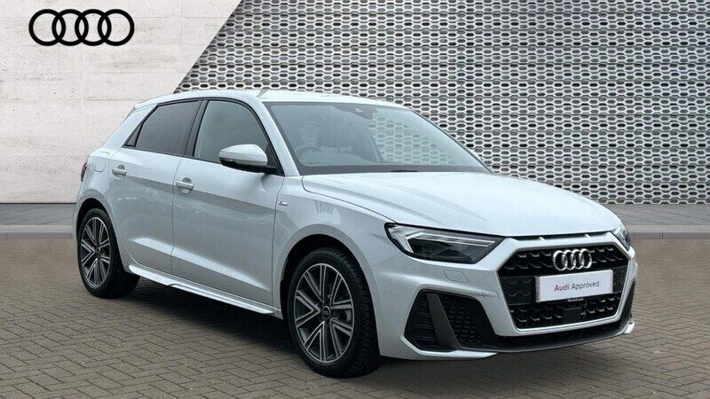 White Used 2025 Audi A1 Sportback S-Line Hatchback | £25,385 (Fair price) - Image 1/4