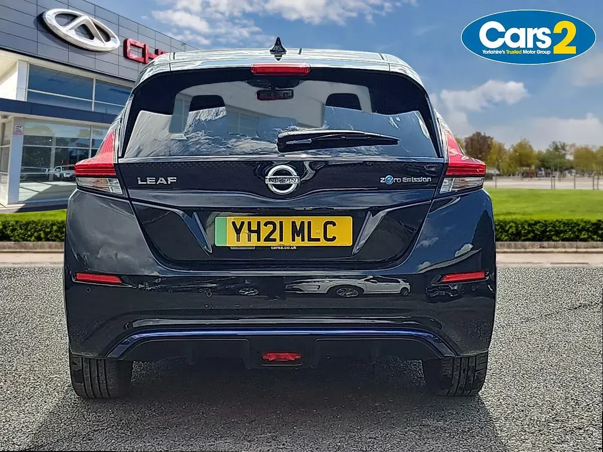 Used Nissan Leaf 110 kW (150 HP) 2021 Black Hatchback