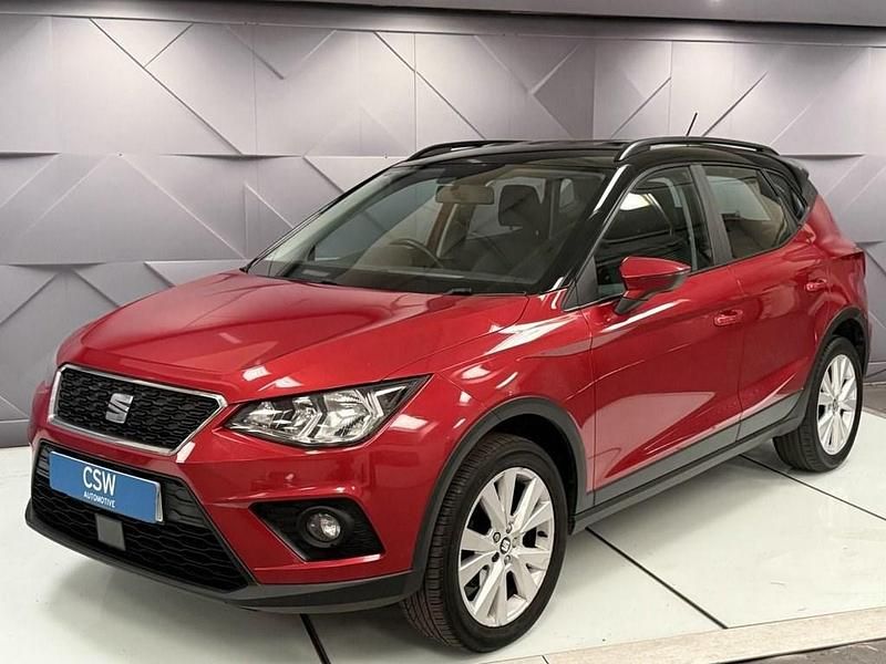 Used Seat Arona SE Technology 95 HP (69 kW) 2019 Red SUV