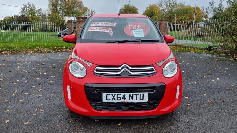 Used Citroën C1 Flair 82 HP (60 kW) 2014 Red Hatchback