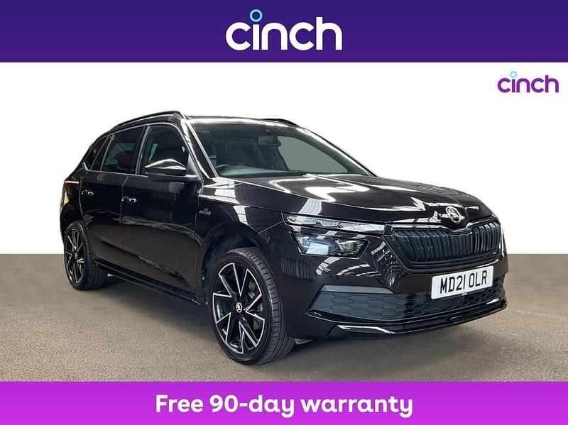 Black Used 2021 Skoda Kamiq Monte Carlo SUV | £17,379 (Fair price) - Image 1/3