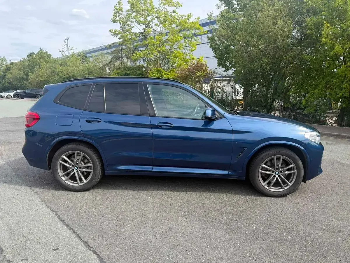Used BMW X3 M Sport 292 HP (214 kW) 2021 Blue SUV