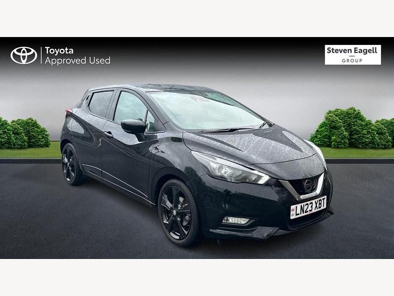 Used Nissan Micra S 92 HP (67 kW) 2023 Black Hatchback