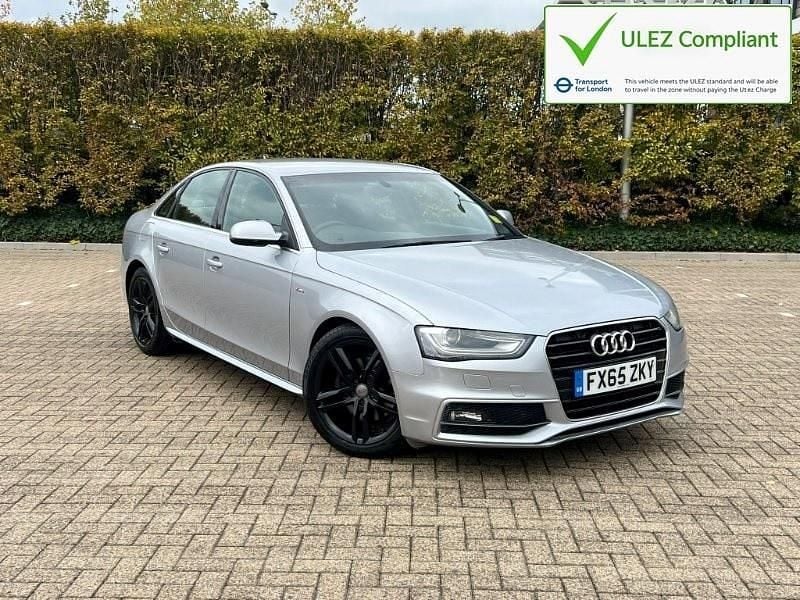 Used Audi A4 S-Line 150 HP (110 kW) 2015 Silver Sedan