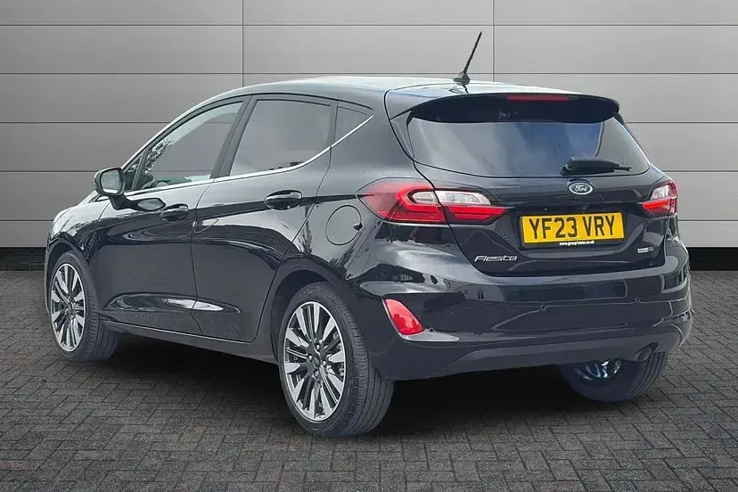 Used Ford Fiesta Titanium X 125 HP (91 kW) 2023 Black Hatchback