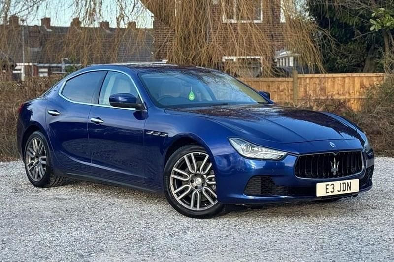 Blue Used 2017 Maserati Ghibli Sedan | £14,195 (Fair price) - Image 1/1