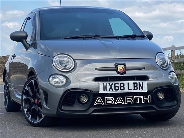 Record grey Used 2018 Fiat 500 Hatchback | £11,250 (Fair price) - Image 1/1