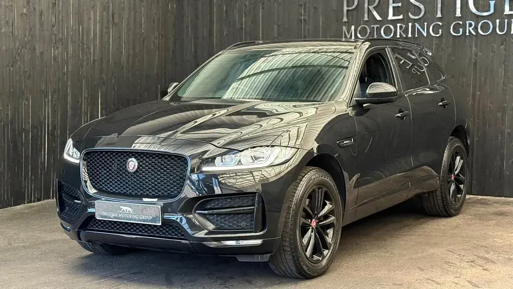 Used Jaguar F-Pace R-Sport 180 HP (132 kW) 2018 Black SUV
