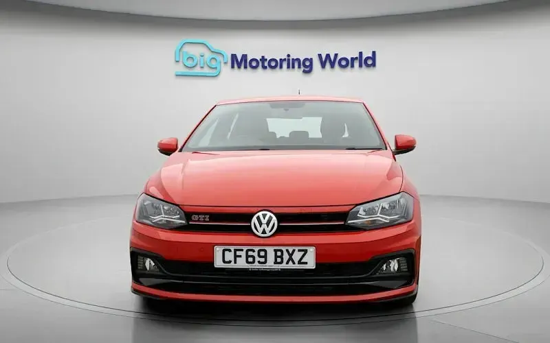 Used VW Polo GTI 200 HP (147 kW) 2020 Red Hatchback