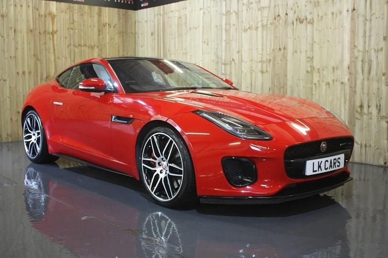 Used Jaguar F-Type R-Dynamic 2017 Red Coupe